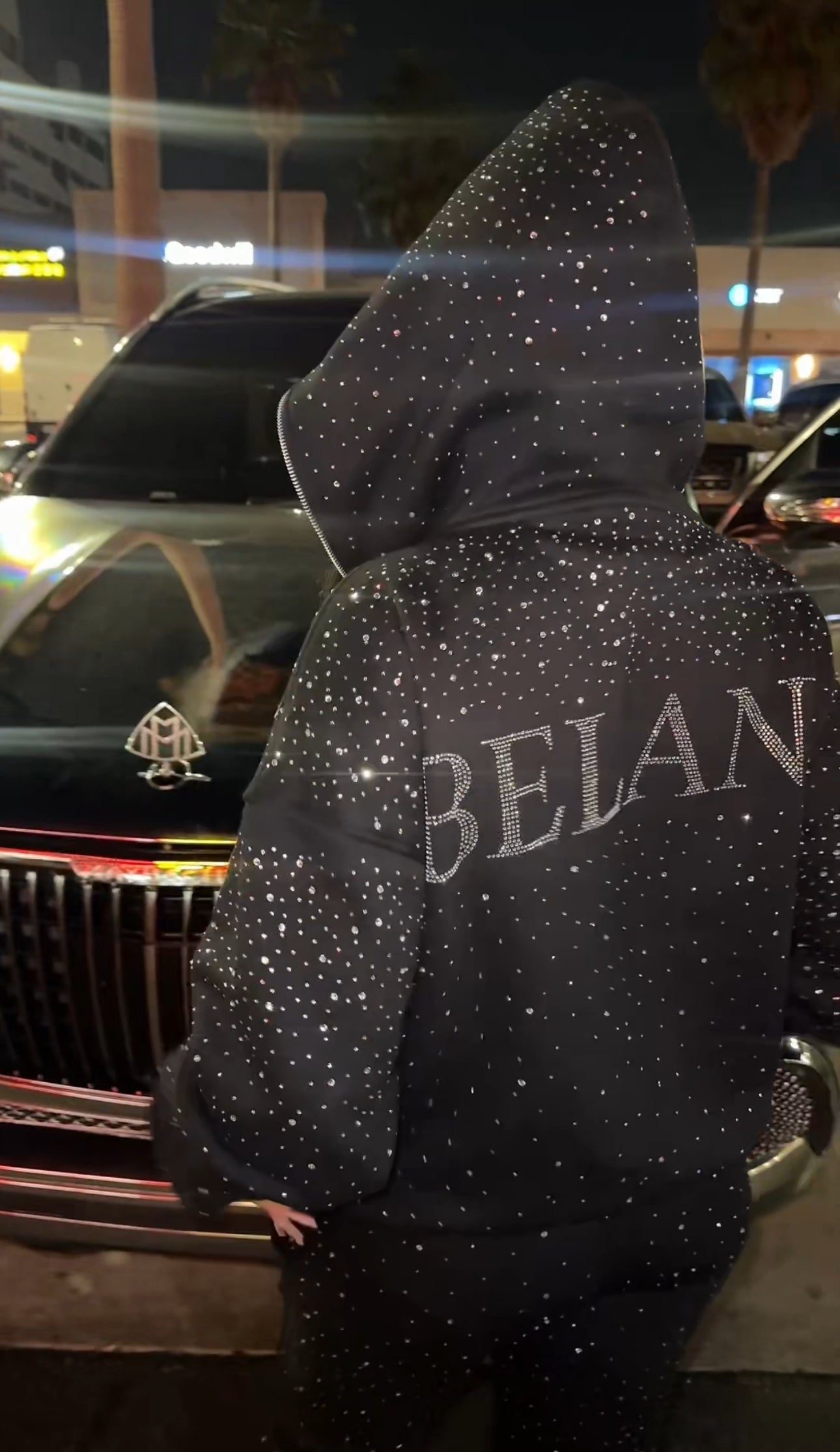 Full zip Rhinestone Jacket